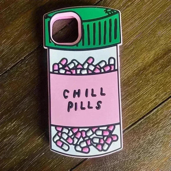 Cell phone case. Chill pills IP 14 plus - Picture 1 of 2